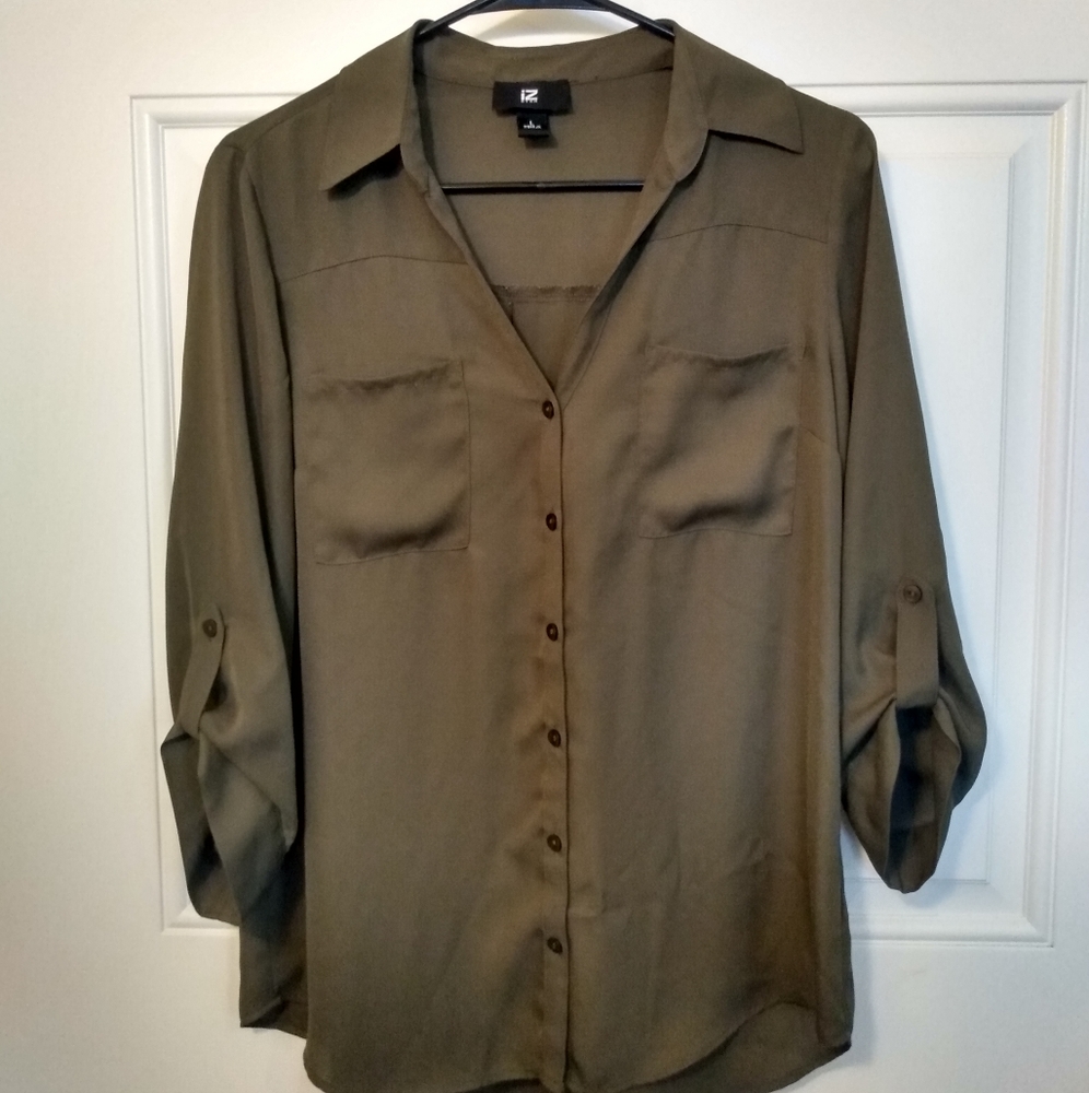 OLIVE Chiffon Top